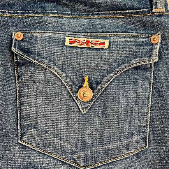 Hudson Bacara Straight Flood Cuff Denim Women’s Jeans Size 29 Preppy City Life - Picture 4 of 12